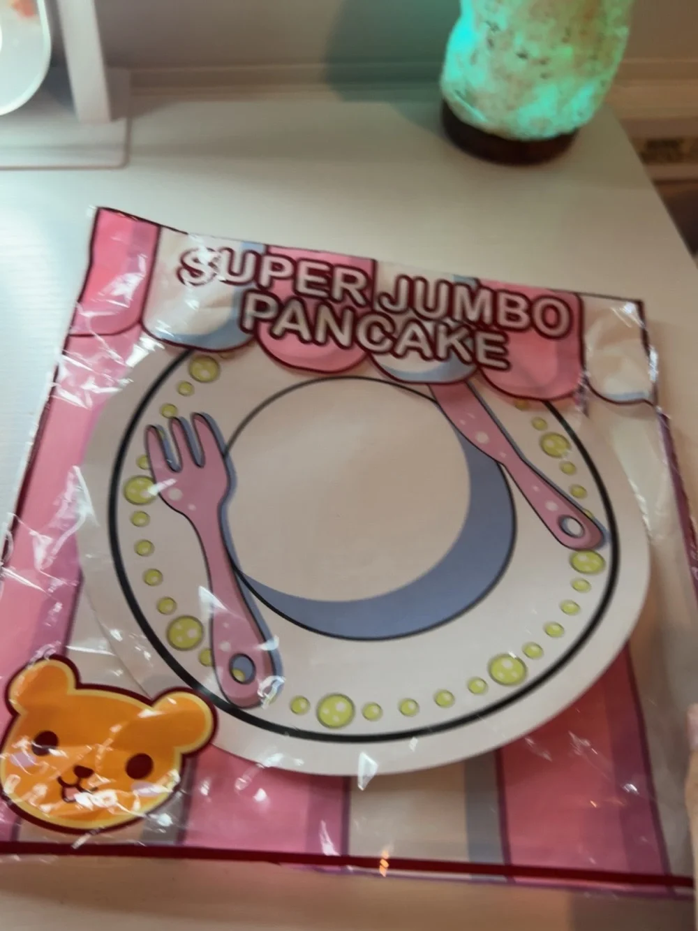 Authentic Puni Maru Super Jumbo Bear Pancake Squishy - Butter Version | Rare!